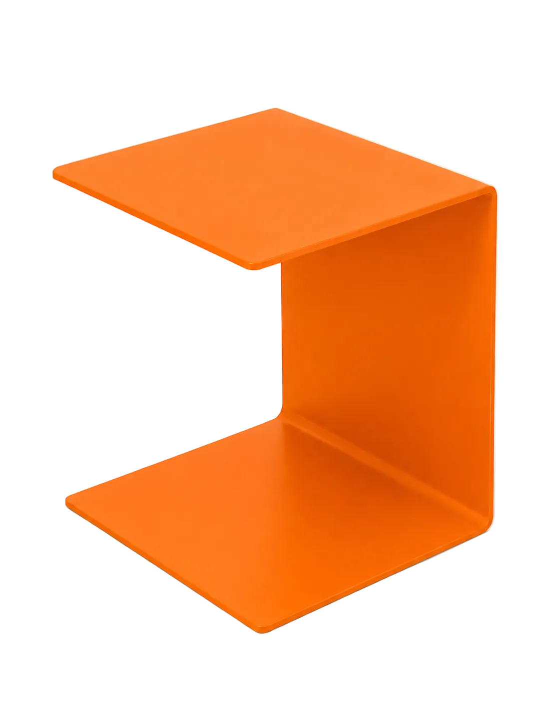 Aluminium Beistelltisch BASEL | orange