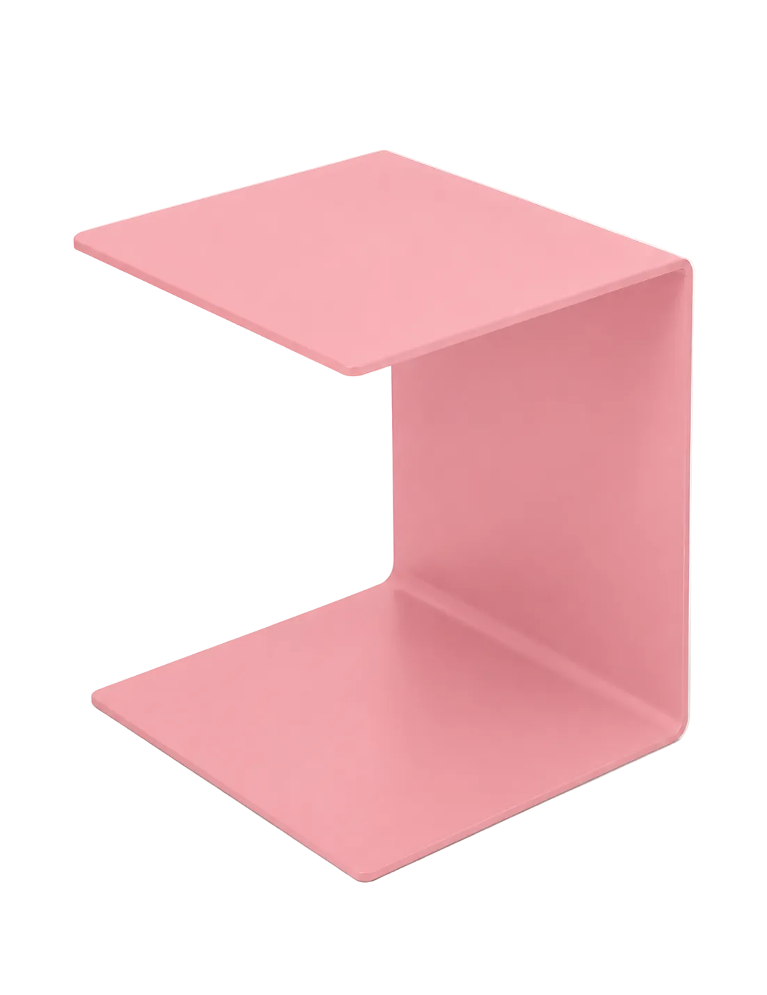 Aluminium Beistelltisch BASEL | rosa